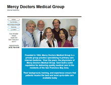 Tablet Screenshot of mercydoctorsmedicalgroup.com